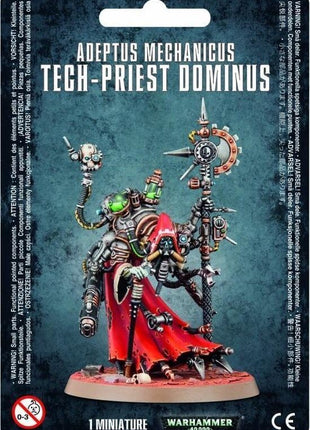 Warhammer 40.000 Tech-Priest Dominus - Adeptus Mechanicus – 40K miniaturen set 