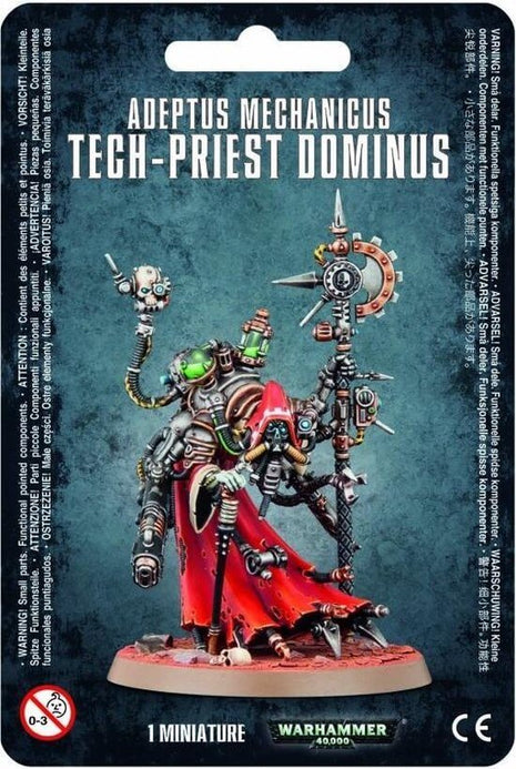 Warhammer 40.000 Tech-Priest Dominus - Adeptus Mechanicus – 40K miniaturen set 