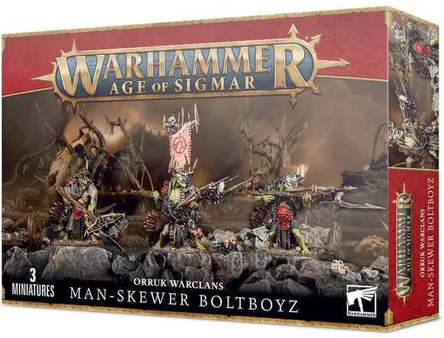 Man-Skewer Boltboyz - Orruk Warclans