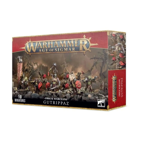 Dit is een afbeelding van het miniatuur Gutrippaz - Orruk Warclans voor het spel Warhammer, te koop bij Tabletop Miniature Wargames spellenwinkel Speldorado in delft
