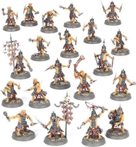 Dit is een afbeelding van het miniatuur Hobgrot Slittas - Orruk Warclans voor het spel Warhammer, te koop bij Tabletop Miniature Wargames spellenwinkel Speldorado in delft