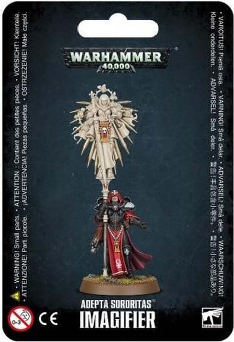 Dit is een afbeelding van het miniatuur Imagifier- Adepta Sororitas voor het spel Warhammer, te koop bij Tabletop Miniature Wargames spellenwinkel Speldorado in delft