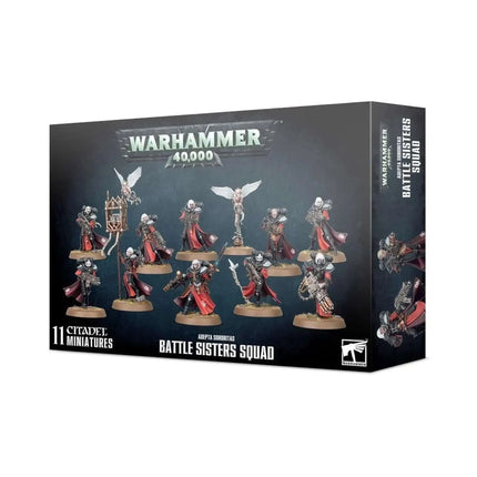 Dit is een foto van het spel Battle Sisters Squad te koop bij Speldorado Spellenwinkel Delft