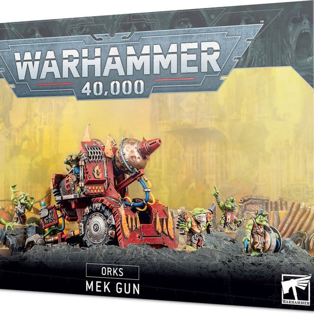 Dit is een foto van het spel Mek Gun - Orks te koop bij Speldorado Spellenwinkel Delft