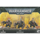Dit is een afbeelding van het miniatuur Meganobz - Orks voor het spel Warhammer, te koop bij Tabletop Miniature Wargames spellenwinkel Speldorado in delft