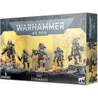 Dit is een afbeelding van het miniatuur Stormboyz - Orks voor het spel Warhammer, te koop bij Tabletop Miniature Wargames spellenwinkel Speldorado in delft