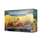 Dit is een afbeelding van het miniatuur Warbikers - Orks voor het spel Warhammer, te koop bij Tabletop Miniature Wargames spellenwinkel Speldorado in delft