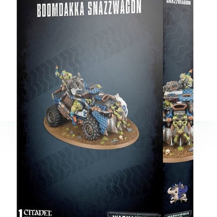 Dit is een foto van het spel Boomdakka Snazzwagon - Orks te koop bij Speldorado Spellenwinkel Delft