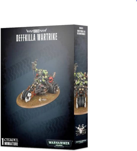 Dit is een afbeelding van het miniatuur Deffkilla Wartrike - Orks voor het spel Warhammer, te koop bij Tabletop Miniature Wargames spellenwinkel Speldorado in delft