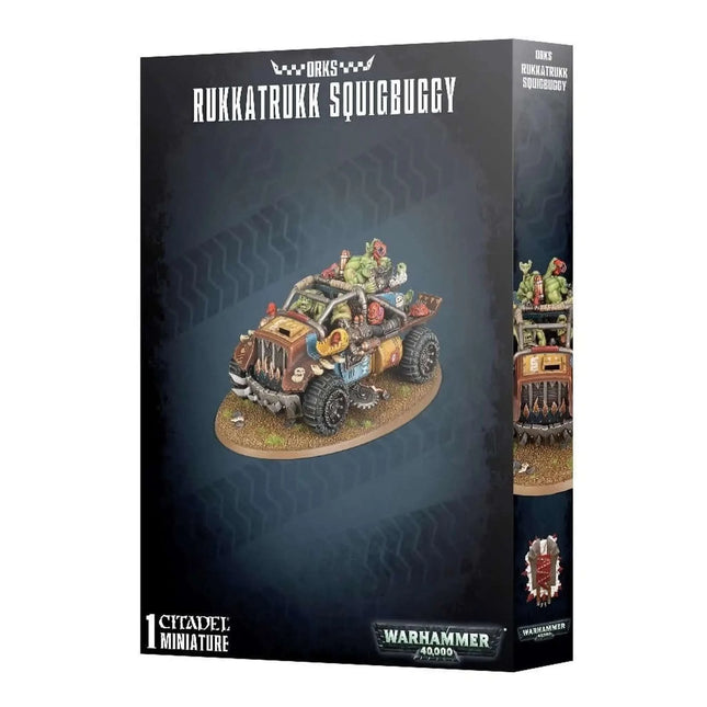 Dit is een foto van het spel Rukkatrukk Squigbuggy - Orks te koop bij Speldorado Spellenwinkel Delft