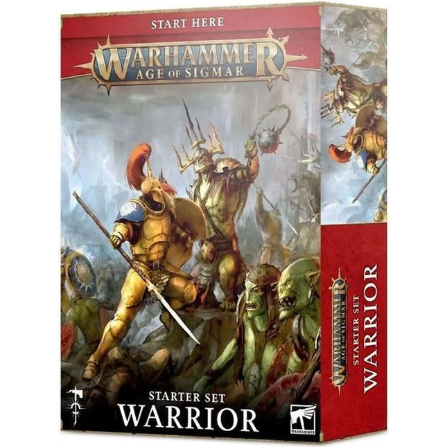 Dit is een foto van het spel Age Of Sigmar Warrior (English) te koop bij Speldorado Spellenwinkel Delft