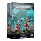 Dit is een afbeelding van het miniatuur Warlocks - Aeldari voor het spel Warhammer, te koop bij Tabletop Miniature Wargames spellenwinkel Speldorado in delft