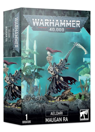 Dit is een afbeelding van het miniatuur Maugan Ra - Aeldari voor het spel Warhammer, te koop bij Tabletop Miniature Wargames spellenwinkel Speldorado in delft