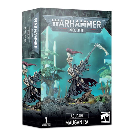 Dit is een afbeelding van het miniatuur Maugan Ra - Aeldari voor het spel Warhammer, te koop bij Tabletop Miniature Wargames spellenwinkel Speldorado in delft