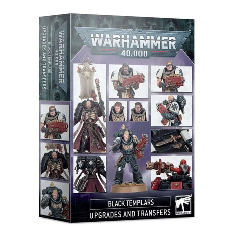Dit is een afbeelding van het miniatuur Upgrades And Transfers - Black Templars voor het spel Warhammer, te koop bij Tabletop Miniature Wargames spellenwinkel Speldorado in delft