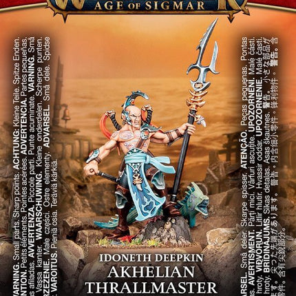Dit is een foto van het spel Akhelian Thrallmaster - Idoneth Deepkin te koop bij Speldorado Spellenwinkel Delft