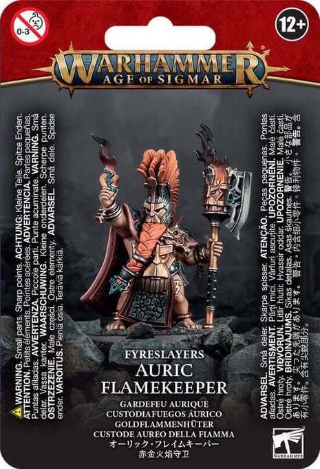 Games Workshop Auric Flamekeeper - Fyreslayers - Age of Sigmar