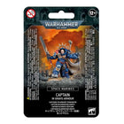 Dit is een afbeelding van het miniatuur Captain In Gravis Armour - Space Marines voor het spel Warhammer, te koop bij Tabletop Miniature Wargames spellenwinkel Speldorado in delft