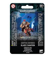 Dit is een foto van het spel Blade Champion - ADEPTUS CUSTODES te koop bij Speldorado Spellenwinkel Delft