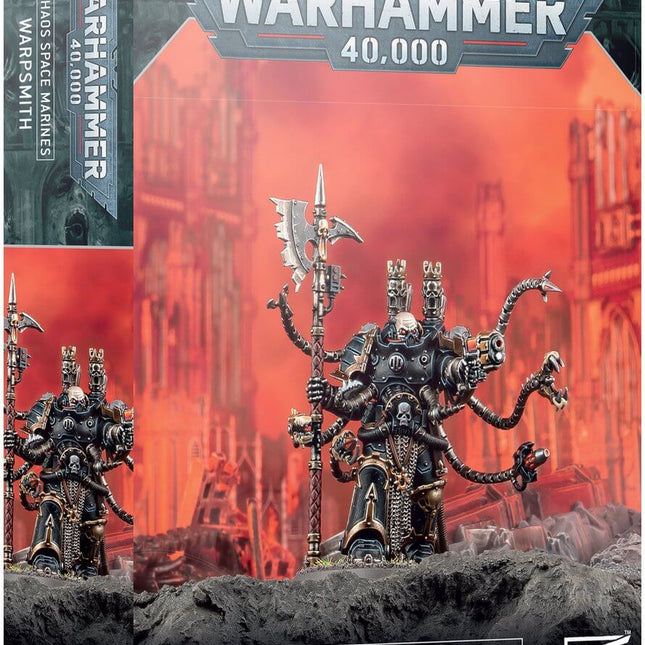 Dit is een foto van het spel Warpsmith - Chaos Space Marines te koop bij Speldorado Spellenwinkel Delft