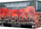 Dit is een afbeelding van het miniatuur Chaos Cultists - Chaos Space Marines voor het spel Warhammer, te koop bij Tabletop Miniature Wargames spellenwinkel Speldorado in delft
