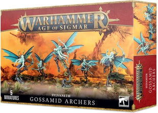 Dit is een afbeelding van het miniatuur Gossamid Archers - Sylvaneth voor het spel Warhammer, te koop bij Tabletop Miniature Wargames spellenwinkel Speldorado in delft