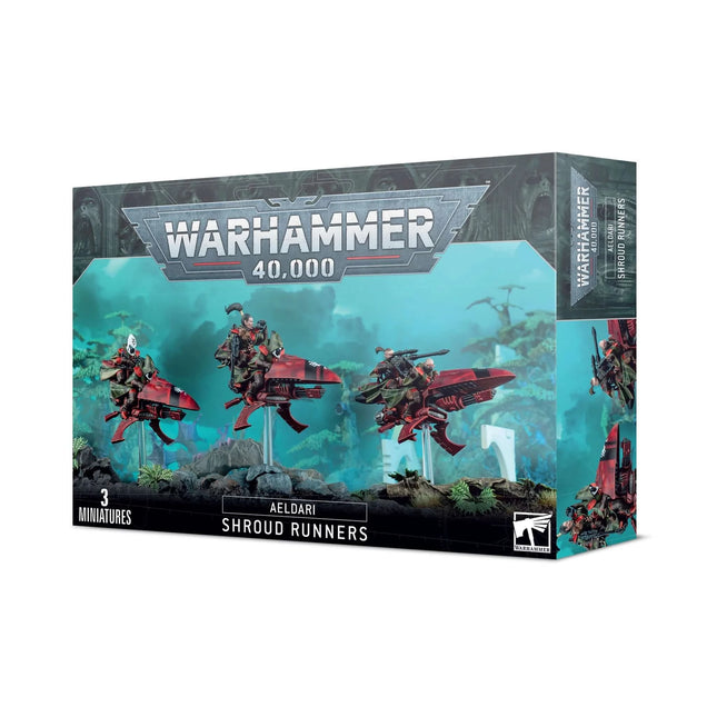 Dit is een foto van het spel Shroud Runners - Aeldari te koop bij Speldorado Spellenwinkel Delft