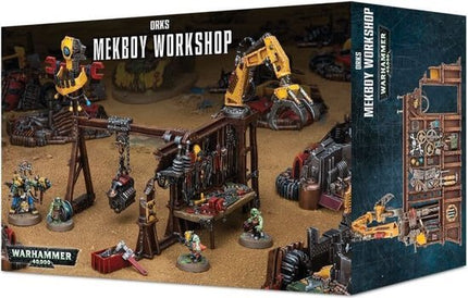 Dit is een foto van het spel Mekboy Workshop - Orks te koop bij Speldorado Spellenwinkel Delft
