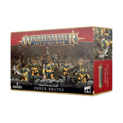 Dit is een foto van het spel Brutes - Orruk Warclans te koop bij Speldorado Spellenwinkel Delft