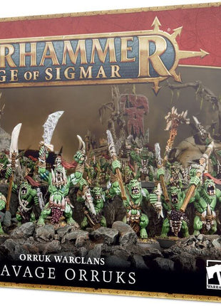 Games Workshop Savage Orruks - Orruk Warclans - Orruk Warclans