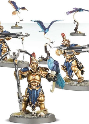 Dit is een afbeelding van het miniatuur Vanguard-Raptors - Stormcast Eternals voor het spel Warhammer, te koop bij Tabletop Miniature Wargames spellenwinkel Speldorado in delft