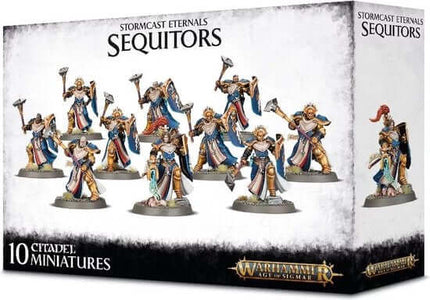 Dit is een foto van het spel Sequitors - Stormcast Eternals te koop bij Speldorado Spellenwinkel Delft