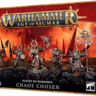 Dit is een foto van het spel Chaos chosen - Slaves to Darkness te koop bij Speldorado Spellenwinkel Delft