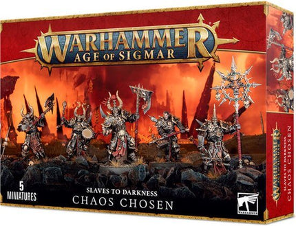 Dit is een foto van het spel Chaos chosen - Slaves to Darkness te koop bij Speldorado Spellenwinkel Delft