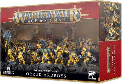 Dit is een foto van het spel Orruk 'Ardboyz - Orruk Warclans te koop bij Speldorado Spellenwinkel Delft
