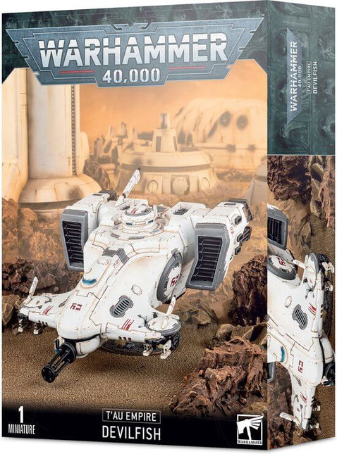 Dit is een foto van het spel Hammerhead Gunship - Tau Empire te koop bij Speldorado Spellenwinkel Delft