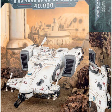 Dit is een foto van het spel Devilfish - Tau Empire te koop bij Speldorado Spellenwinkel Delft