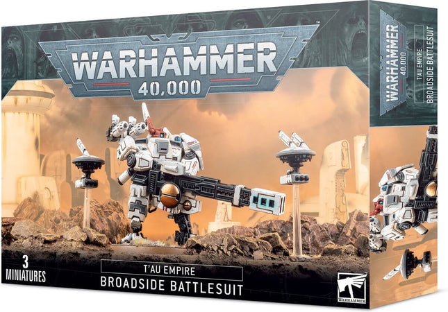 Dit is een foto van het spel Broadside Battlesuit - Tau Empire te koop bij Speldorado Spellenwinkel Delft