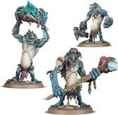 Dit is een foto van het spel Rockgut Troggoths - Gloomspite Gitz te koop bij Speldorado Spellenwinkel Delft