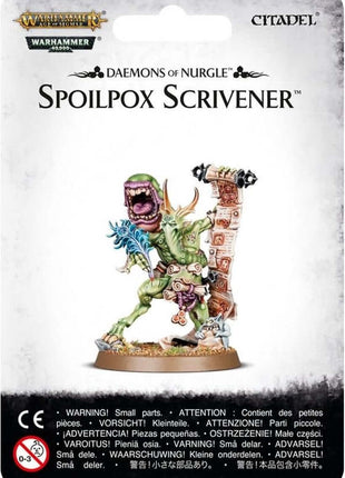 Games Workshop Spoilpox Scrivener - Maggotkin Of Nurgle - Maggotkin Of Nurgle