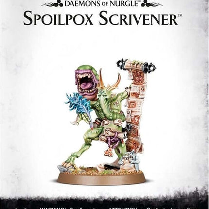 Dit is een foto van het spel Spoilpox Scrivener - Maggotkin Of Nurgle te koop bij Speldorado Spellenwinkel Delft
