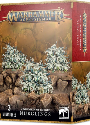 Warhammer 40.000 Nurglings - Maggotkin of Nurgle – 40K miniaturen set 
