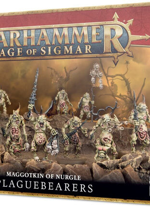 Warhammer 40.000 Plaguebearers - Maggotkin of Nurgle – 40K miniaturen set 