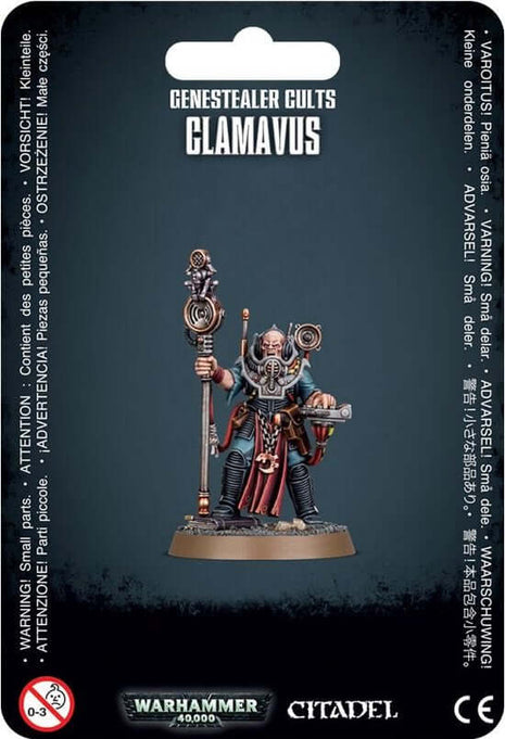Dit is een afbeelding van het miniatuur Clamavus - Genestealer Cults voor het spel Warhammer, te koop bij Tabletop Miniature Wargames spellenwinkel Speldorado in delft