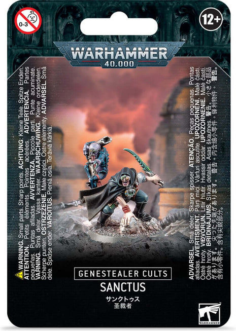 Dit is een afbeelding van het miniatuur Sanctus - Genestealer Cults voor het spel Warhammer, te koop bij Tabletop Miniature Wargames spellenwinkel Speldorado in delft