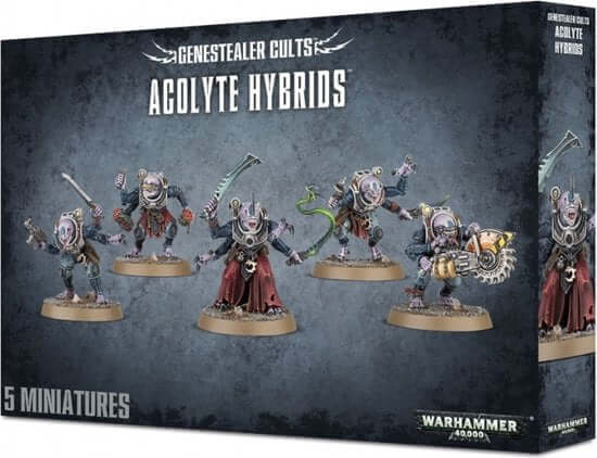 Dit is een foto van het spel Genestealer Cultsacolyte Hybrids - Genestealer Cults te koop bij Speldorado Spellenwinkel Delft