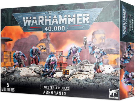 Dit is een afbeelding van het miniatuur Aberrants - Genestealer Cults voor het spel Warhammer, te koop bij Tabletop Miniature Wargames spellenwinkel Speldorado in delft