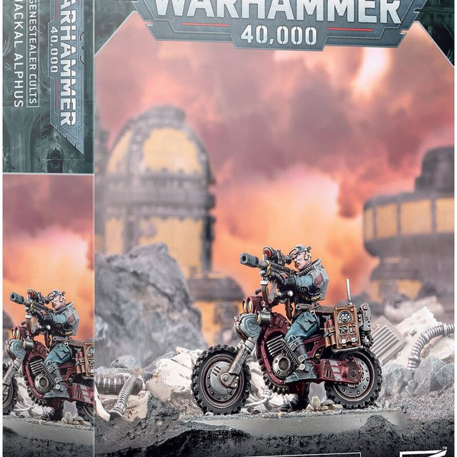 Dit is een foto van het spel Genestealer Cultsjackal Alphus - Genestealer Cults te koop bij Speldorado Spellenwinkel Delft