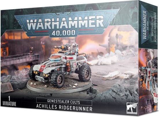 Dit is een foto van het spel Genestealer Cultsachilles Ridgerunner - Genestealer Cults te koop bij Speldorado Spellenwinkel Delft