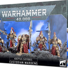 Dit is een foto van het spel Custodian Wardens - ADEPTUS CUSTODES te koop bij Speldorado Spellenwinkel Delft